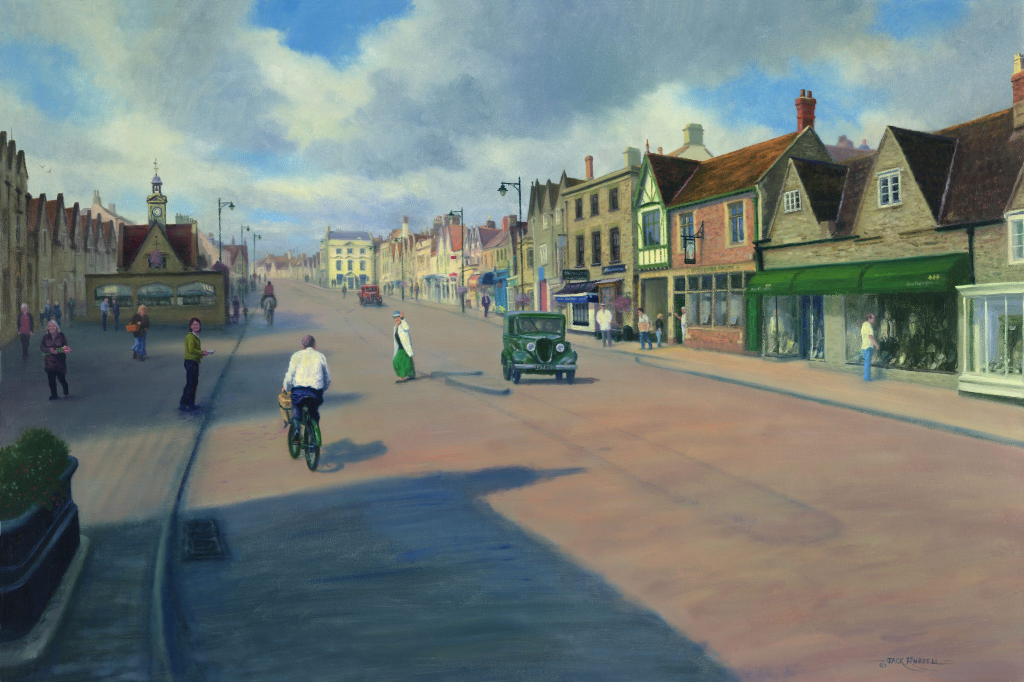 High Street Chipping Sodbury Jack Russell